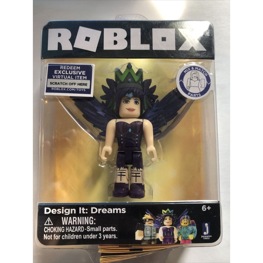 Roblox Design It: Dreams Figure w/ Exclusive Code New in Box